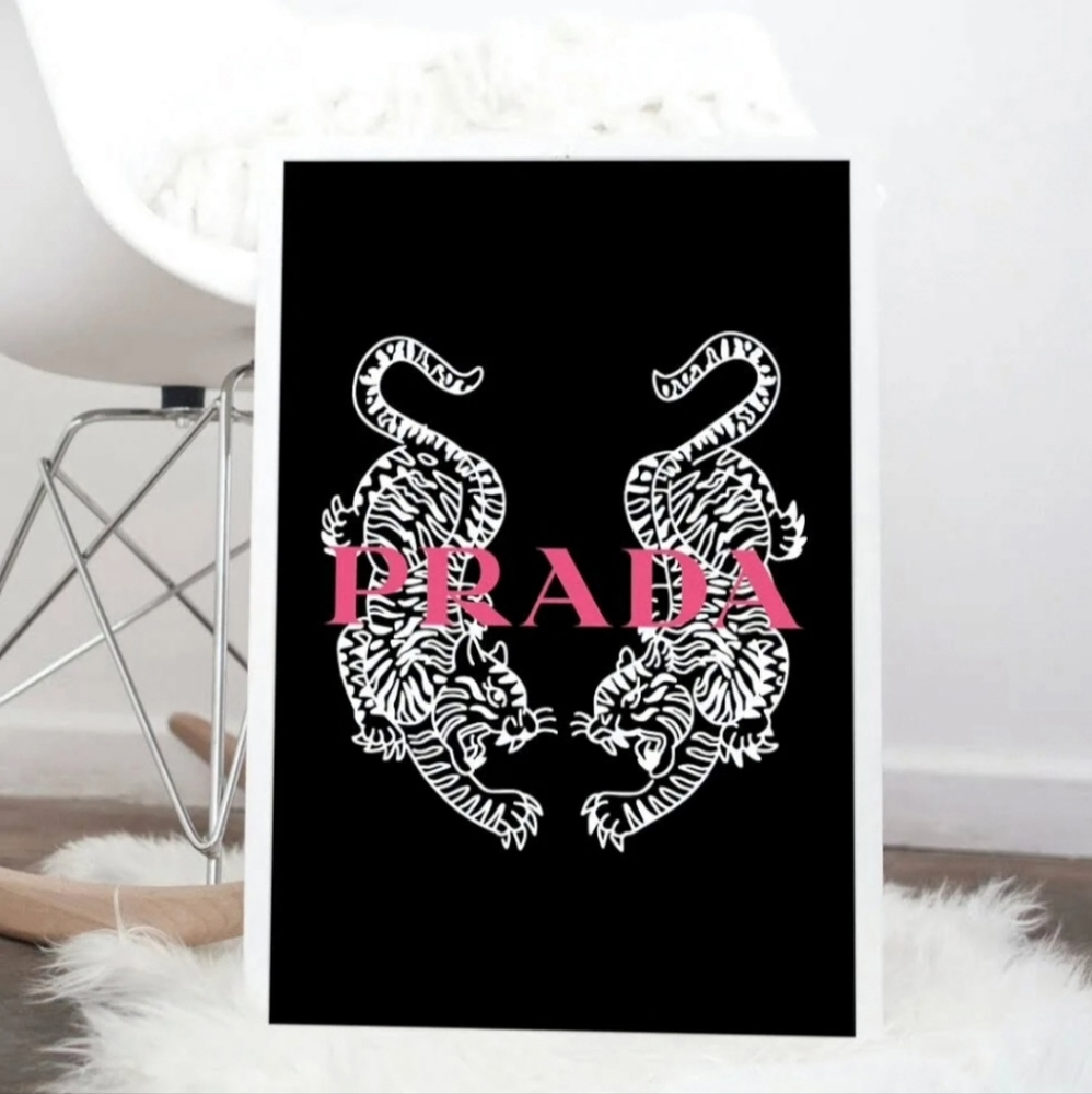 Prada 8 1/2"x11" Framed Wall Art